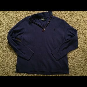 Polo quarter-zip size L